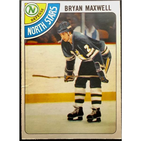 1978-79 O-PEE-CHEE BRYAN MAXWELL ROOKIE CARD