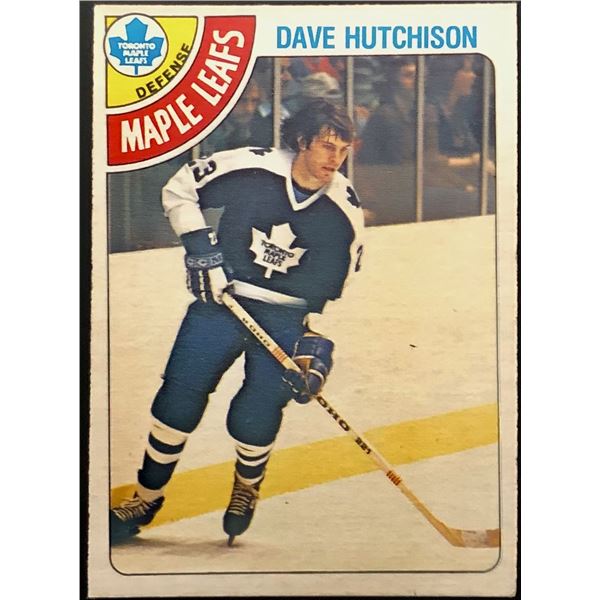 1978-79 O-PEE-CHEE DAVE HUTCHISON