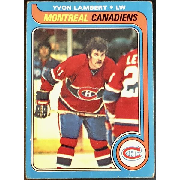 1979-80 O-PEE-CHEE YVON LAMBERT
