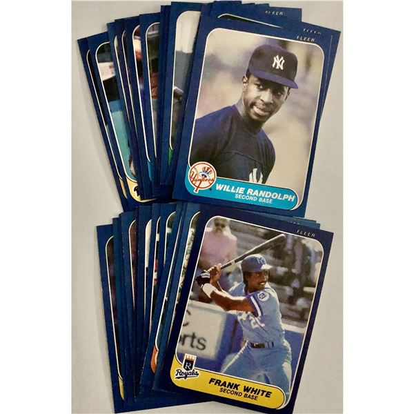 1986 FLEER BASEBALL COLLECTION - 25 CARDS