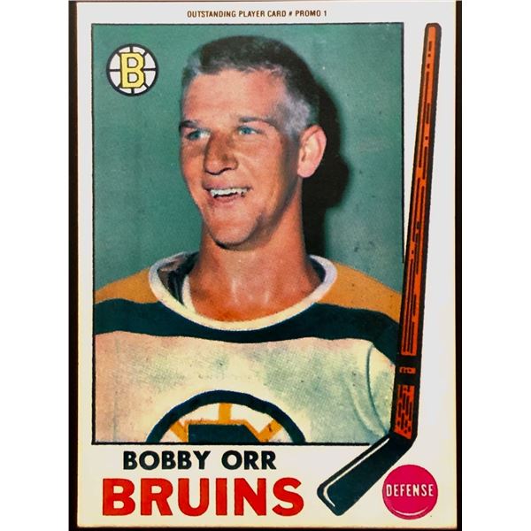 1991-92 REPLICARDS BOBBY ORR 1969-70 RE-PRINT