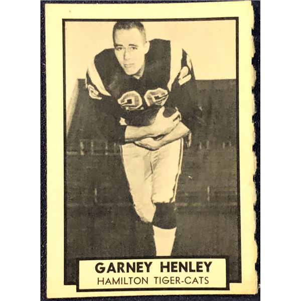 1962 O-PEE-CHEE GARNEY HENLEY (HOF)