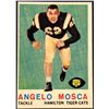Image 1 : 1959 TOPPS CFL ANGELO MOSCA (HOF) ROOKIE CARD