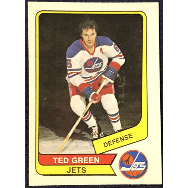 1976-77 O-PEE-CHEE WHA TED GREEN