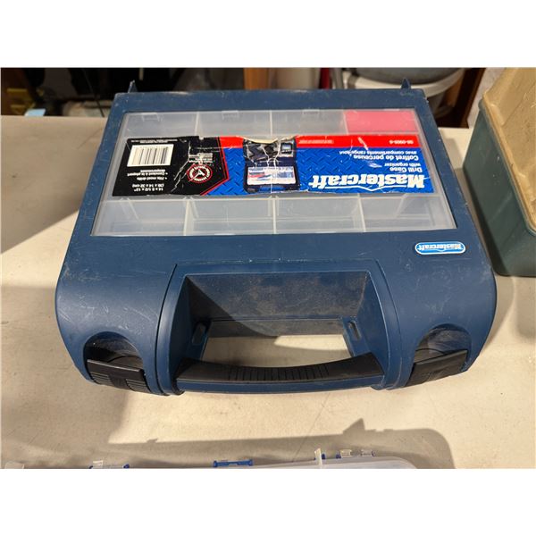 Drill case with organizer