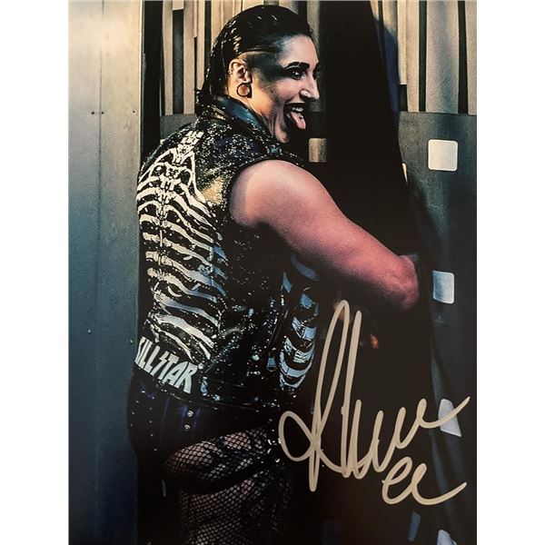 WWE Rhea Ripley signed photo