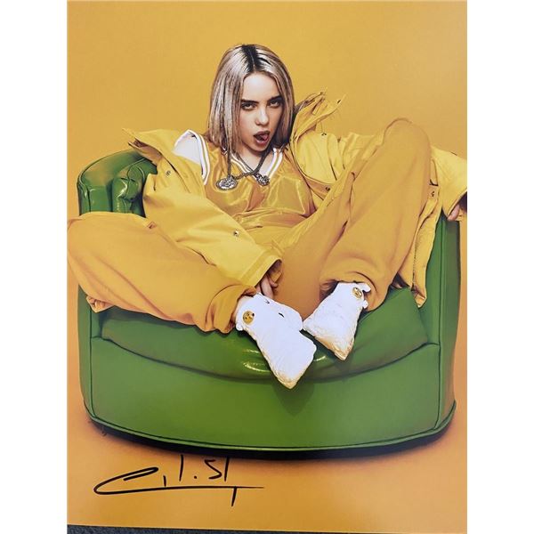 Billie Eilish signed photo