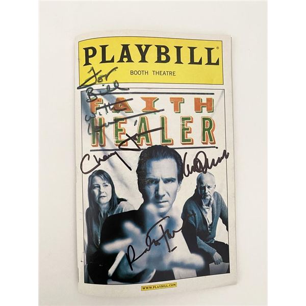 Faith Healer signed Playbill