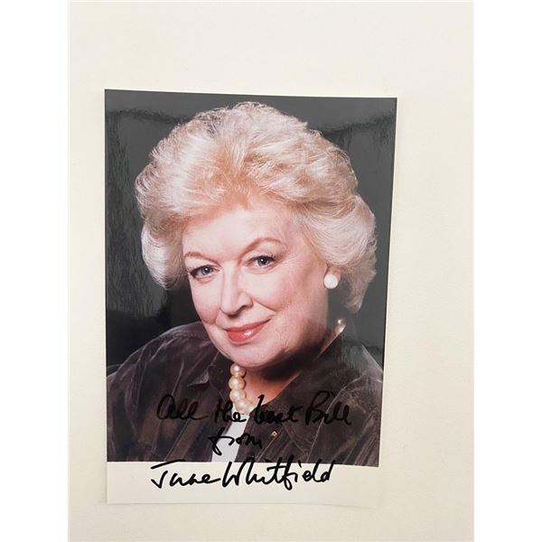 Carry On Girls June Whitfield signed photo