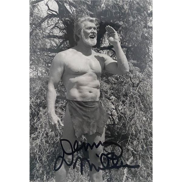Denny Miller Signed Tarzan Photo