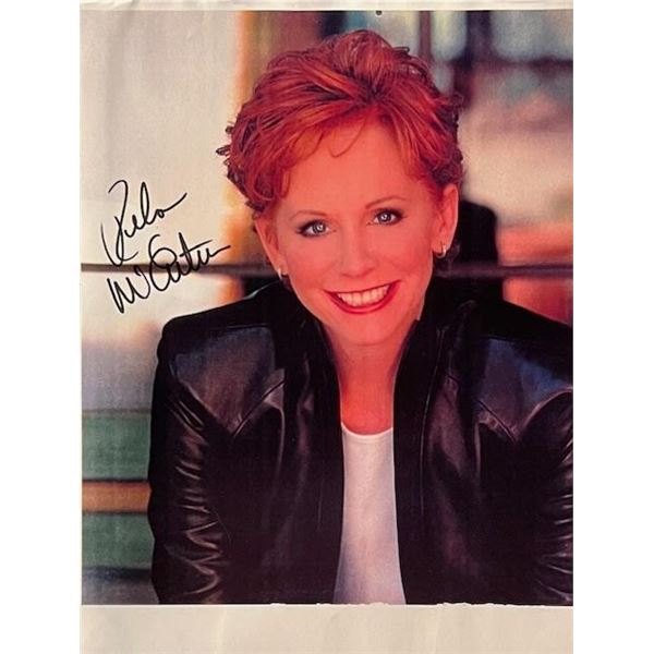 Country Legend Reba McEntire Signed Photo