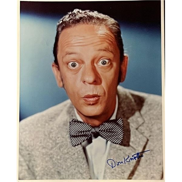 The Andy Griffith Show Don Knotts Signed Photo