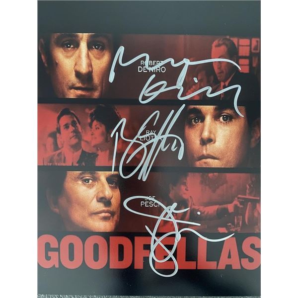 Goodfellas cast signed photo