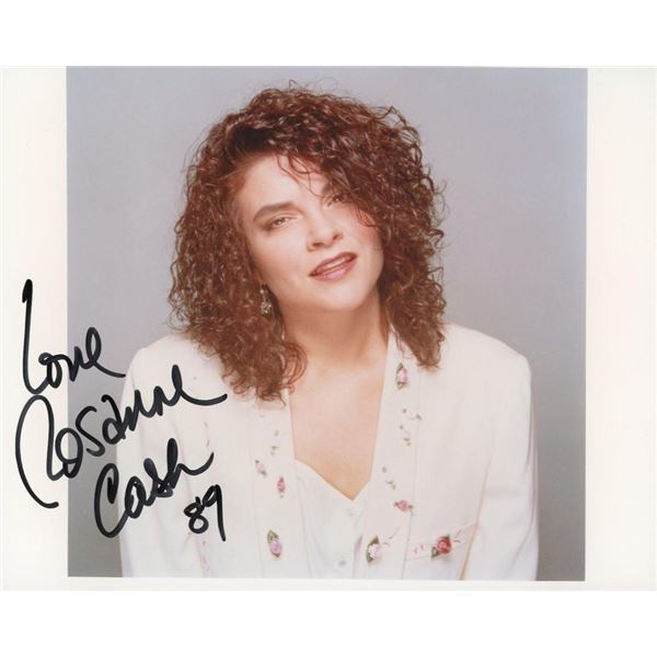 Country Singer Rosanne Cash signed photo