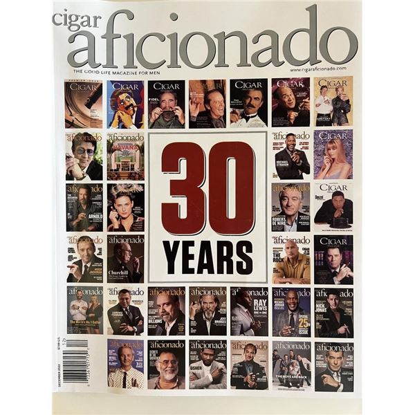 30th Anniversary Cigar Aficionado Magazine