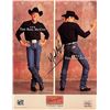 Image 1 : Country Singer Neal McCoy Signed Wrangler Jeans Ad Photo