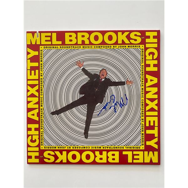 Mel Brooks High Anxiety signed soundtrack. GFA Authenticated