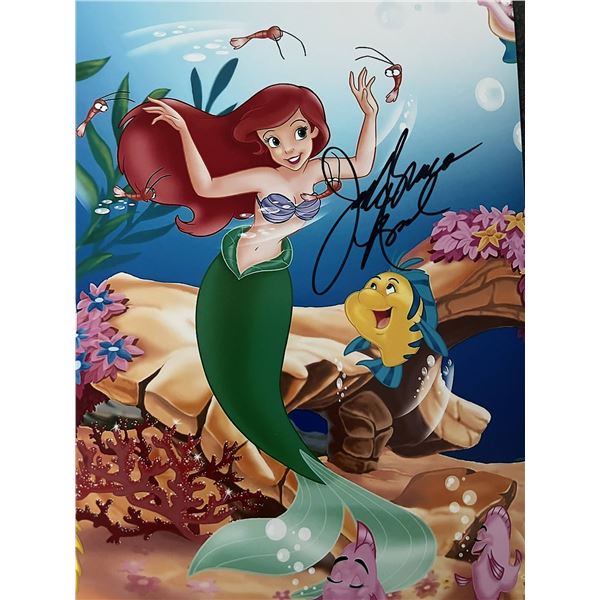 The Little Mermaid Jodi Benson signed photo
