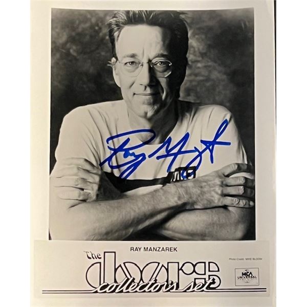 The Doors Ray Manzarek Signed Photo