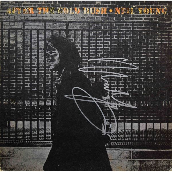 Neil Young After The Gold Rush signed album