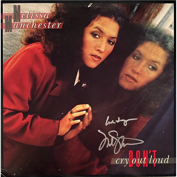 Melissa Manchester signed Don't Cry Out Loud album