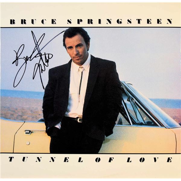 Bruce Springsteen signed Tunnel Of Love album