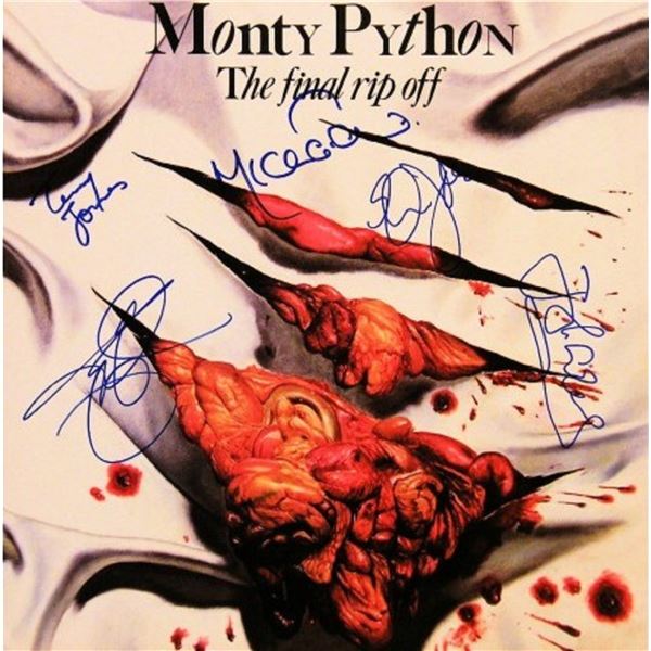 Monty Python signed The Final Rip Off album