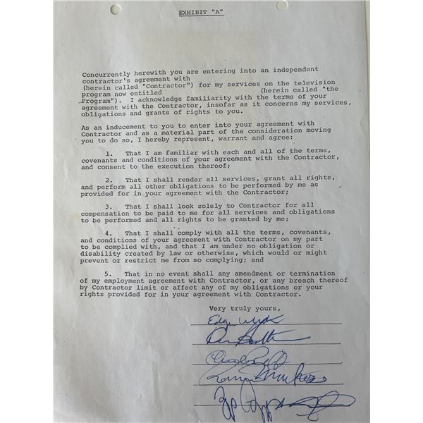 The Edgar Winter Group signed  contract