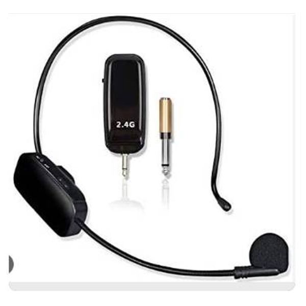 2.4G Wireless Microphone System with 50m Range and Noise-Canceling Technology