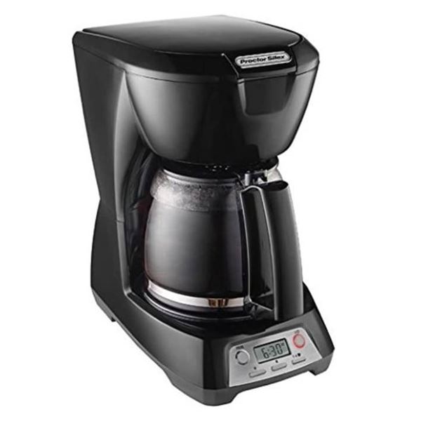 Proctor Silex Coffee Maker Model 43603 with 12-Cup Capacity