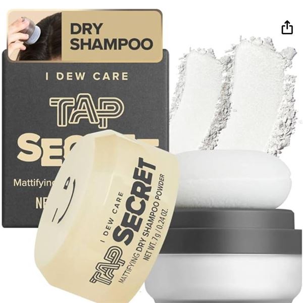 I Dew Care Tap Secret Mattifying Dry Shampoo Powder â€“ 7 g / 0.24 oz