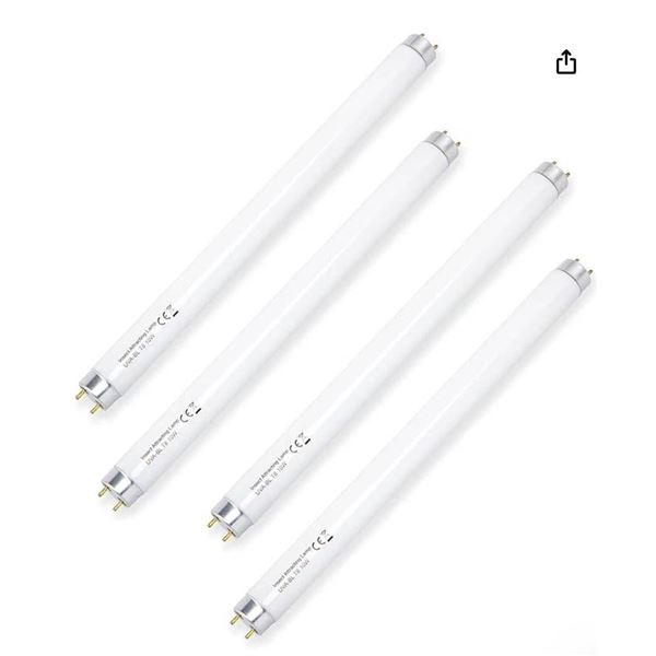Replacement Light Bulb T8 10W 4 Pack
