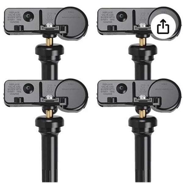 Jsung TPMS Sensor GM 315MHz, 4-Pack Tire Pressure Monitoring System