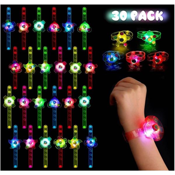 Seikeahu Light Up Bracelets for Ages 6+