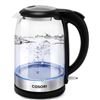 Image 1 : Cosori Electric Glass Kettle, Model GK172-CO, 1.7L Capacity