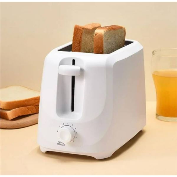 2-Slice Toaster With 6 Toast Settings and Cancel Feature
