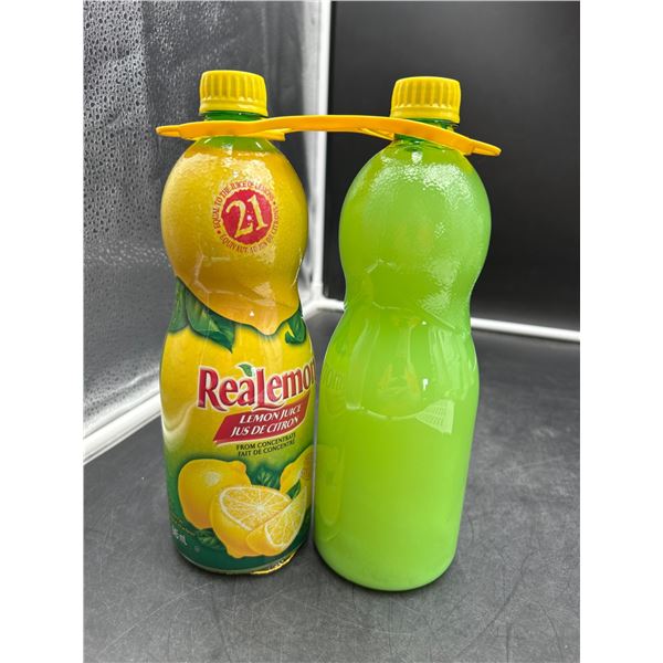 Realemon Lemon Juice 945 mL Bottle Lot of 2