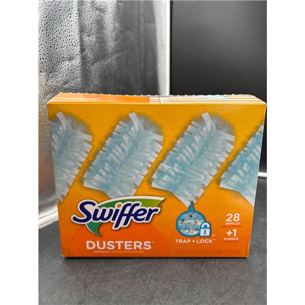 Swiffer Dusters with Trap and Lock Technology â€“ 28 Refills and 1 Handle