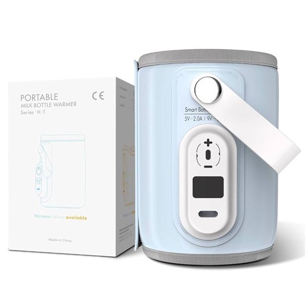 Portable Milk Bottle Warmer, Series H-T, Multiple Charging Options