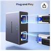 Image 1 : UGREEN Gigabit Ethernet Splitter 1 To 2 â€“ 1000 Mbps Plug And Play