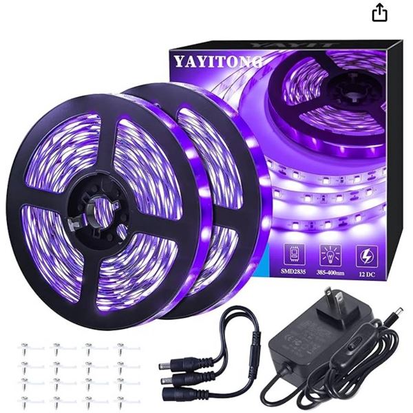 Yayitong USA UV LED Strip Light, Models YYT-DT06 and YYT-DT12