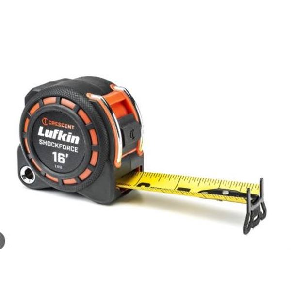 Crescent Lufkin Control Series 16â€² Tape Measure with 14â€² Reach