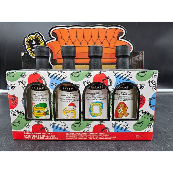 Skinny Drink Mix Set with Friends-Themed Bottles