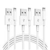 Image 1 : IPhone Charger Cord Lightning Cable 3 Pack â€“ MFi Certified for iPhone and iPad