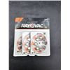 Image 1 : Rayovac L13ZA-24ZM Mercury-Free Zinc Air Hearing Aid Batteries Size 13 â€“ 24 Pack