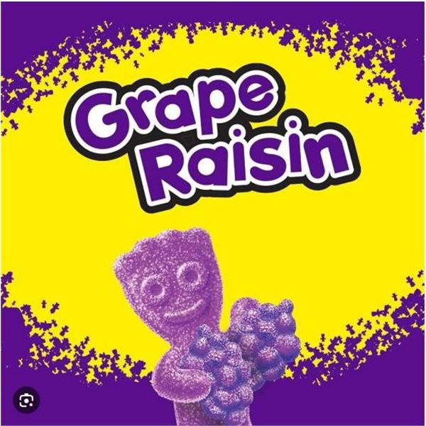 Sour Patch Kids Grape Raisin Candy â€“ 12 Bags (154 g Each)