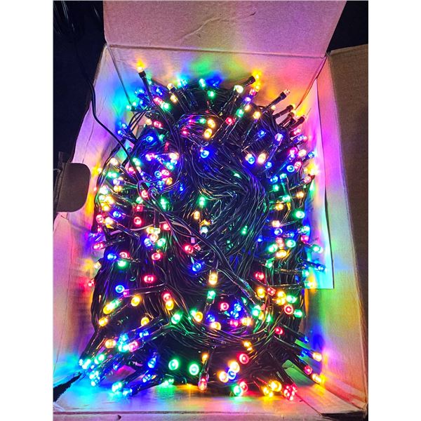LED String Lights with Timer, Memory Function, and 8 Lighting Modes