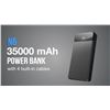 Image 2 : Portable Charger N6 PD22.5W With 35000mAh Capacity and Built-in Cables