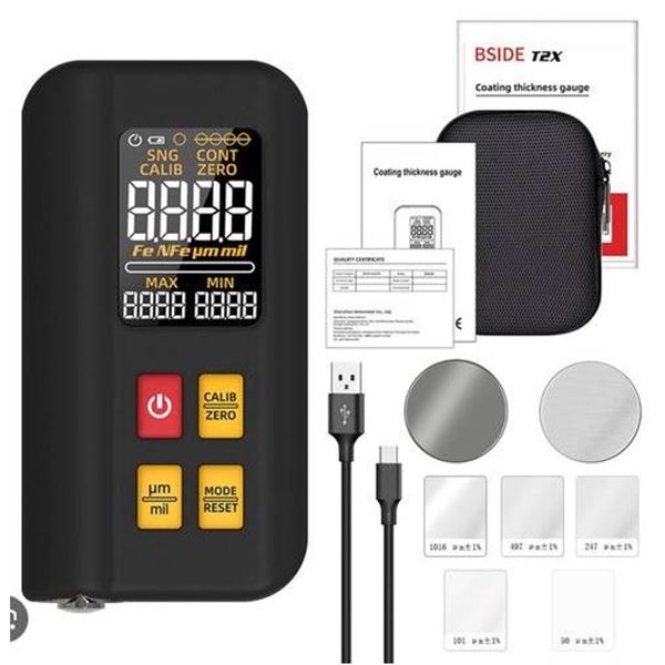 BSIDE T2X Coating Thickness Gauge with Li-Ion Battery