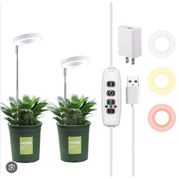 Atnzu 48 LED Full Spectrum Grow Lights for Indoor Plants